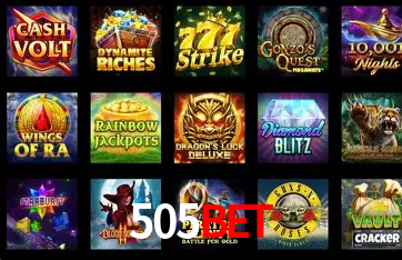 A Popularidade dos Caça-Níqueis no 505BET